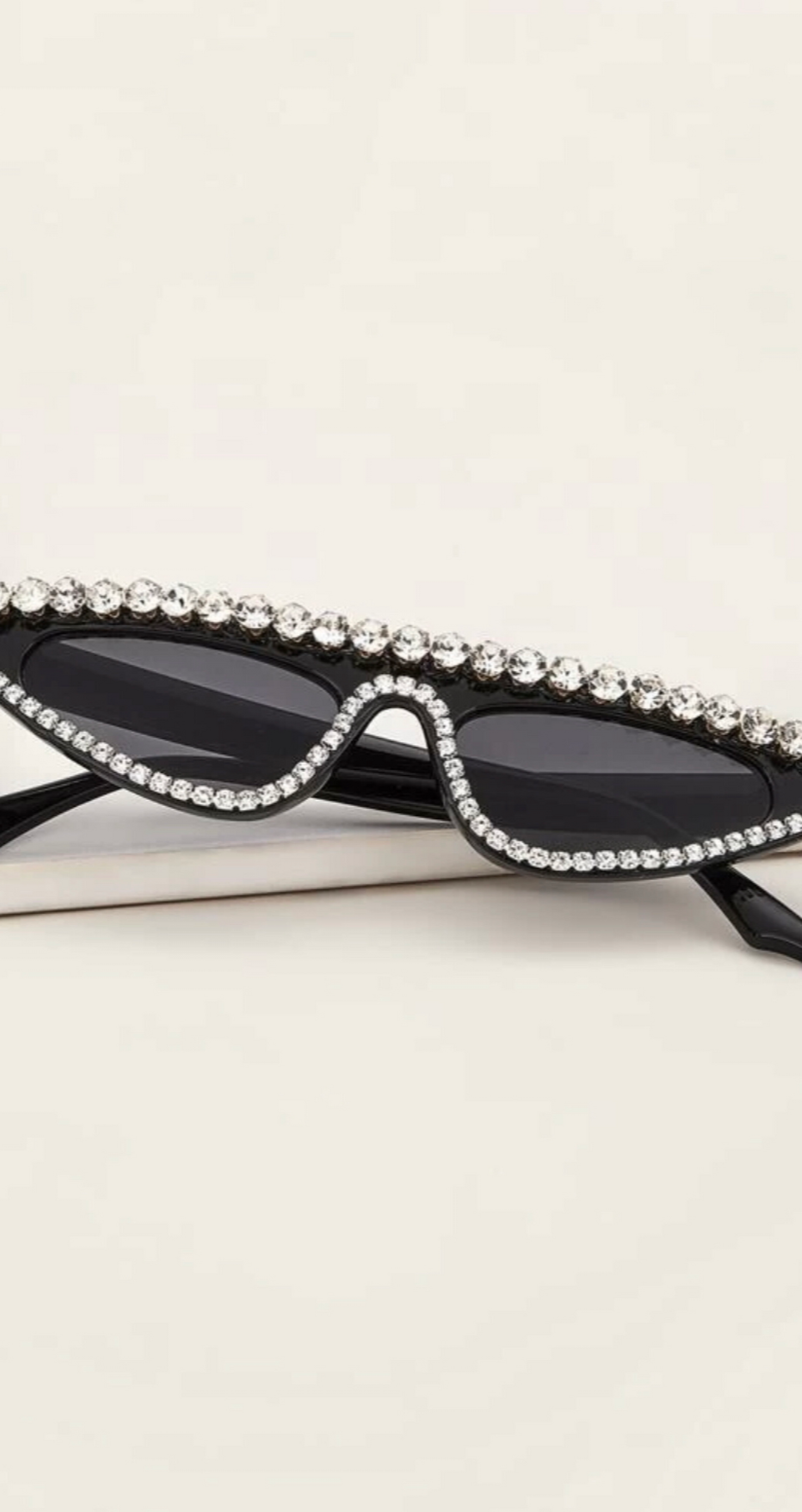 Rhinestone Cat Eye| Glasses